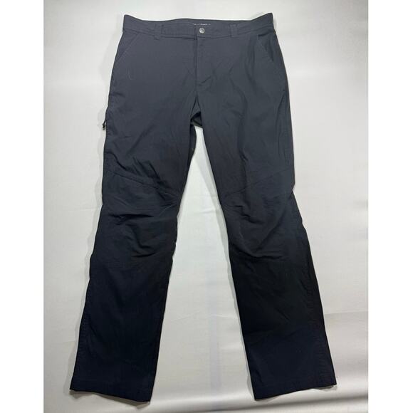 Columbia Men's Omni-Shield Advanced Repellency Black Tech Pants - Size 36x32 - Picture 1 of 5